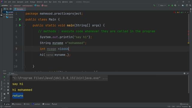 Methods | Java Basics part 8 sohar university смотреть онлайн