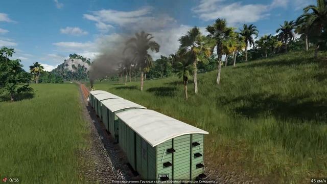 Transport Fever 2 | Выезд из депо - Сурабая- плантация Семаранга | смотреть онлайн