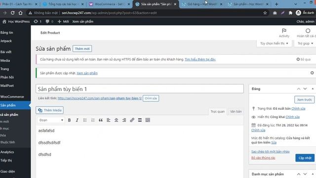 Hướng dẫn sử dụng Plugin WooCommerce WordPress từ A đến Z смотреть онлайн