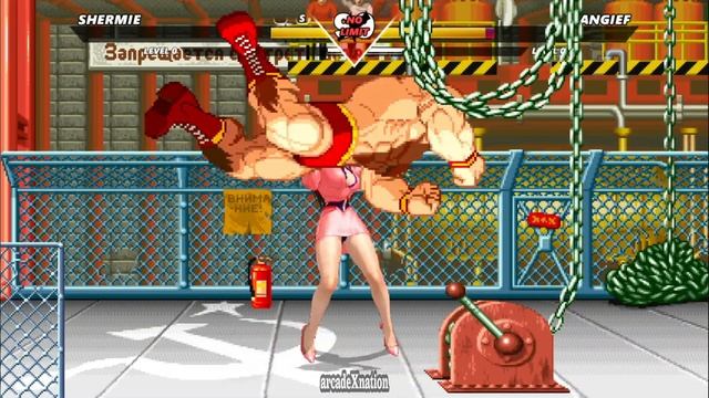 SHERMIE Vs ZANGIEF - MAX DIFFICULTY EPIC FIGHT ! смотреть онлайн