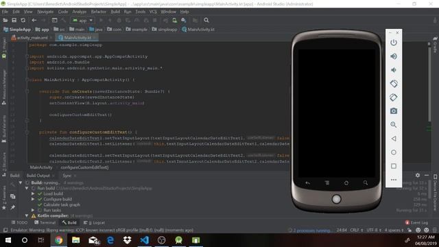 Android Studio (Kotlin) DatePickerDialog Show Panel Scrollable Calendar смотреть онлайн