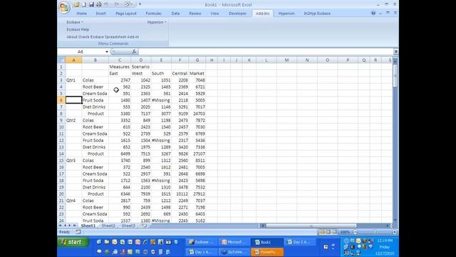 December 2010 - Essbase Excel Add_In Spreadsheet Reporting - Oracle Hyperion Training смотреть онлайн