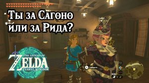 Ты за Сагоно или за Рида. The Legend of Zelda Tears of the Kingdom. Team Cece or Team Reede?