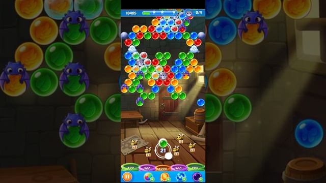 Bubble shooter genies level 118 (3⭐) смотреть онлайн