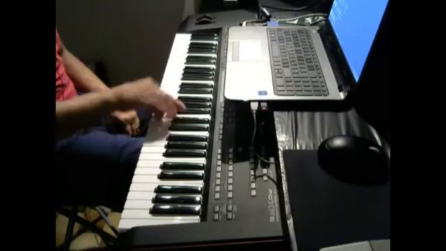 Yamaha Moxf6 demo- Sax sounds смотреть онлайн