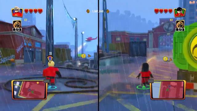 LEGO® The Incredibles Anchor man beat down смотреть онлайн