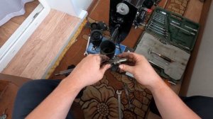 Ремонт лодочного мотора MERCURY 25 SeaPro. Замена гребного вала.