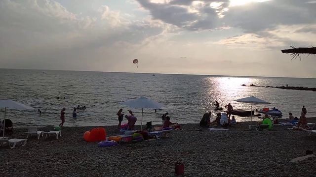 Сочи, Вардане, развлечения на воде. Август 2021. смотреть онлайн