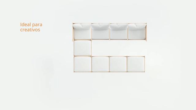 LUFE Sofá modular. Relax a medida en tu salón o jardín смотреть онлайн