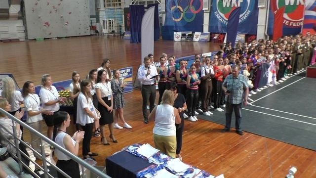 Награждение судейской бригады. 27.08.22