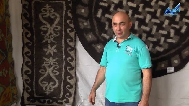 Ремесла - Мастер по изготовлению войлочных ковров Амин Узденов (14.10.2016) смотреть онлайн