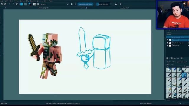 GRAFIK vs KRITA - Darmowy program dorównuje Photoshopowi! смотреть онлайн