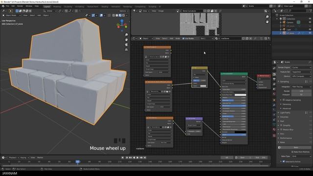 Blender Texturing Tutorial: Curvature and Albedo Maps смотреть онлайн