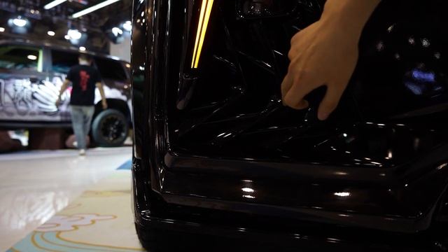 2021 Black Hawk Body Kit For Nissan Patrol Y62 Model At Suzhou GT Show