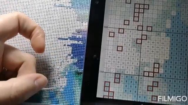 Broderie cruciulițe. Вышивка крестом в тишине. смотреть онлайн