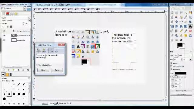 GIMP Walkthrough (PCA Mentoring)