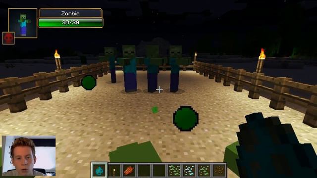 Minecraft: Plants vs Zombies Mod Showcase! смотреть онлайн
