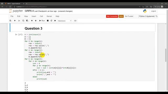 IIT Madras Bsc Online Degree PYTHON GRPA week -4 solution | Answers. смотреть онлайн