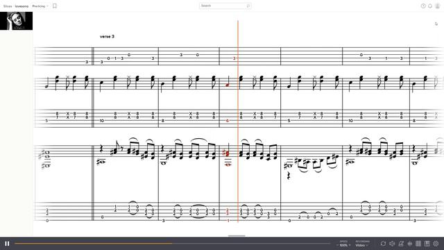 Adele - Lovesong Guitar Tabs