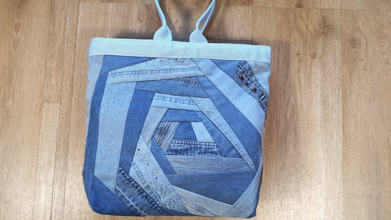 Старые джинсы в дело | Техника не сложная - результат отменный смотреть онлайн