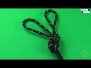 Канатные узлы, используемые при работе на высоте. Узел «Восьмерка с двойной петлей»