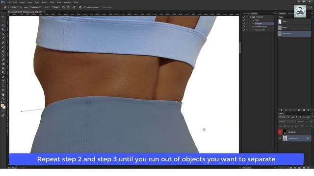 Photoshop Multipath Script for photoshop cs6 and above Free #clippingpath смотреть онлайн
