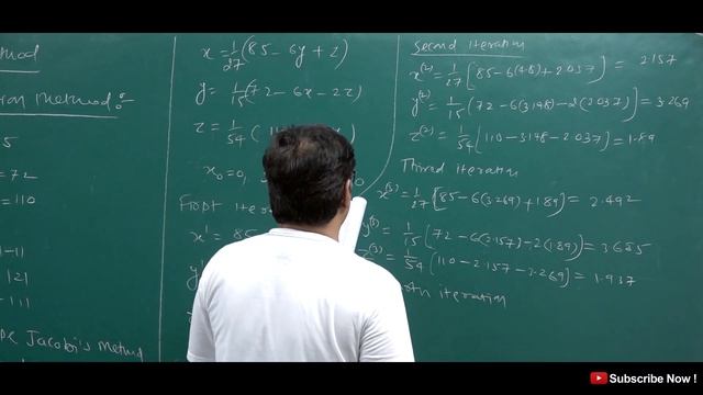 Jacobi method | Iterative method | Solution of Linear System Equation смотреть онлайн