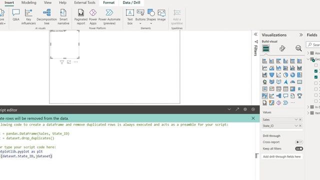 Python in Power BI استخدام البايثون مع Power BI смотреть онлайн