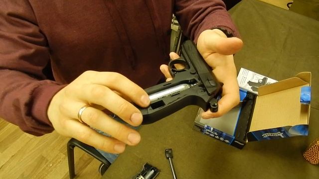 Пневматический пистолет Walther PPK/S