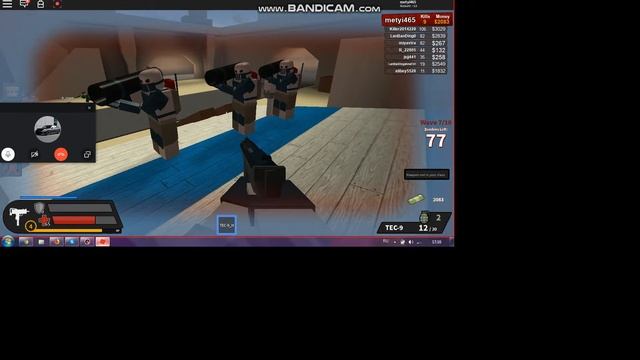 ЛЮДИ vs.ЗОМБИ ИГРАЕМ В РОБЛОКС НАКАРТЕ BLOODFEST смотреть онлайн