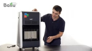 Газовый инфракрасный обогреватель BALLU BIGH 55 Обзор.  подключение