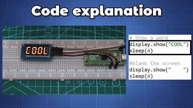 Raspberry Pi Pico Tutorial - 4 Digit 7 Segment Display - TM1637 Driver IC Module смотреть онлайн