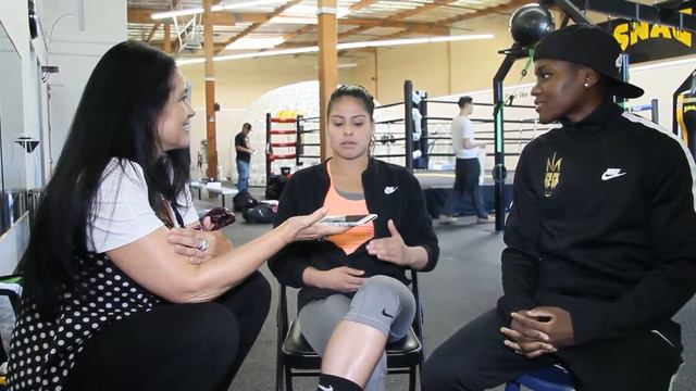 Marlen Esparza and Nikola Adams interview смотреть онлайн