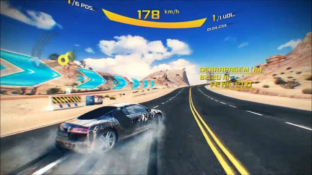 Asphalt 8: Airborne Audio R8 e- tron Classe 575/847 Full Customization Nevada [HD] смотреть онлайн