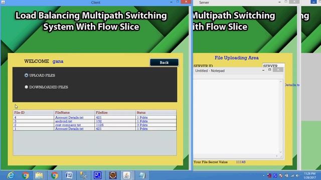Load Balancing Multipath Switching System With Flow Slice in Java смотреть онлайн