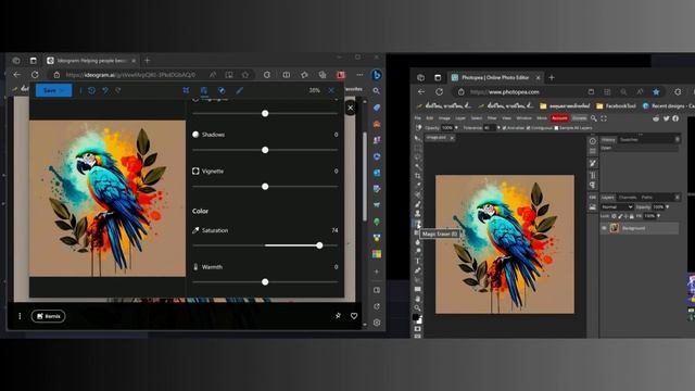 How to Edit Images Online with Photopea - A Free Photoshop Alternative смотреть онлайн