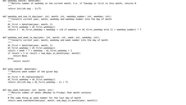 Code Review: Python library for calculating next and previous time of the cron-like scheduled task смотреть онлайн