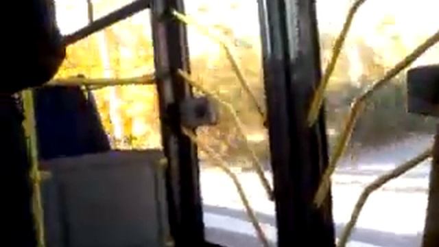 Автоинформатор в Донецком троллейбусе смотреть онлайн