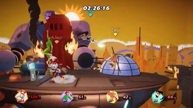 Nickelodeon All-Star Brawl Gameplay #1 ft Hugh Neutron смотреть онлайн