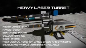 Directed Energy Weapons Mod Overview | Space Engineers