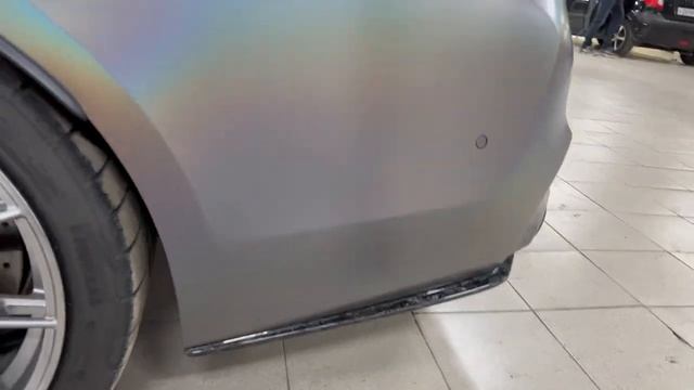 Рваный карбон для BMW 5er G30 смотреть онлайн