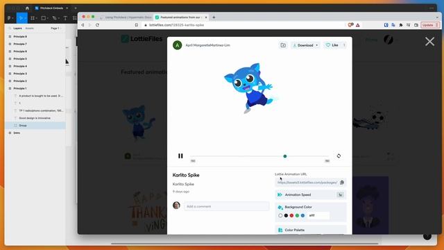 Figma Tutorial: Embed Lottie animations in Figma presentations смотреть онлайн