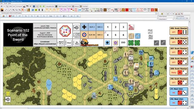 Advanced Squad Leader Live Stream - 102 Point of the Sword - Part 3/3 смотреть онлайн