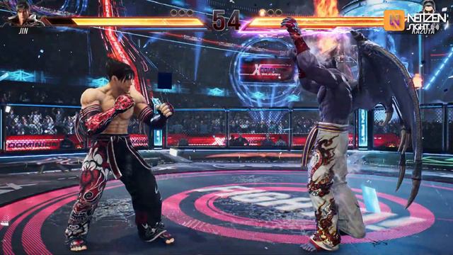 The Ultimate Battle Jin VS Kazuya Tekken 8 смотреть онлайн