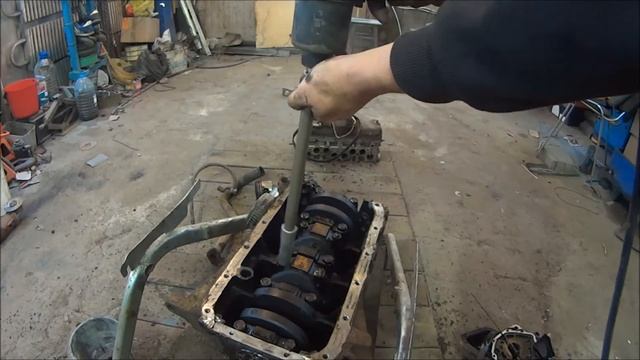 Сборка компрессора из ДВС 2108 смотреть онлайн