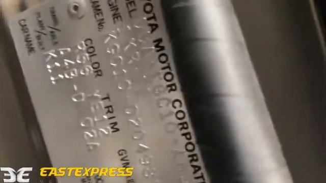 ДВС+КПП TOYOTA 1KR FE, 1000 куб см № 0630177 смотреть онлайн