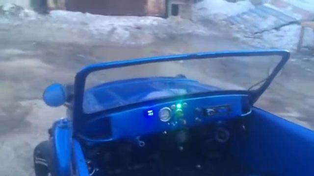 Мотоколяска СМЗ С-3А Звук смотреть онлайн