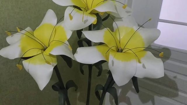 Светящиеся цветы из изолона смотреть онлайн