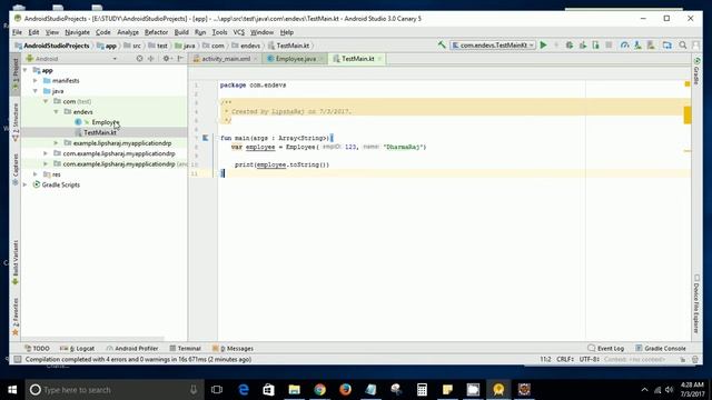 Tutorial # 7 Kotlin Java and Kotlin Code смотреть онлайн