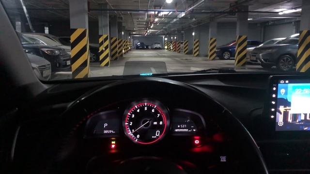 Приборная панель с проекцией Mazda 3 BM Дорестайлинг смотреть онлайн